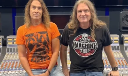 Ex-integrantes do MEGADETH se encontram em evento em Hollywood