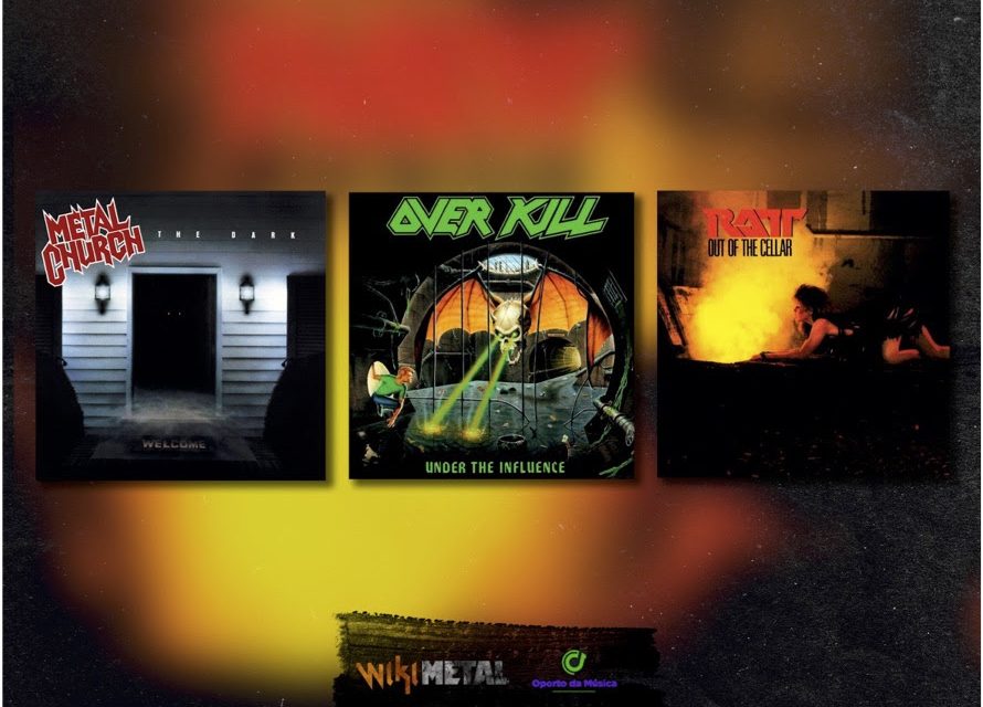 Clássicos do rock e metal  relançados em CD:  Ratt, Overkill, Metal Church